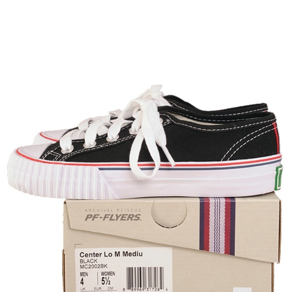 pf flyers low top